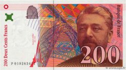 200 Francs EIFFEL Sans STRAP Fauté FRANCE  1996 F.75f4.02 AU
