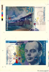 50 Francs SAINT-EXUPÉRY Épreuve FRANCIA  1984 F.- FDC