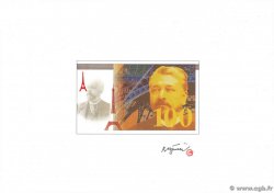 100 Francs EIFFEL Essai FRANCIA  1993 NE.1993 FDC