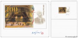 100 Francs EIFFEL Essai FRANCIA  1989 NE.1989 FDC