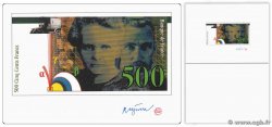 500 Francs PIERRE ET MARIE CURIE Essai FRANCE  1989 NE.1989