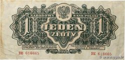 1 Zloty POLOGNE  1944 P.105 TB+