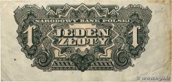 1 Zloty POLOGNE  1944 P.105 TB+