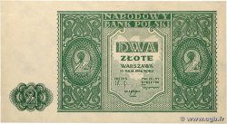2 Zlote POLOGNE  1946 P.124 SPL