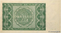 2 Zlote POLOGNE  1946 P.124 SPL