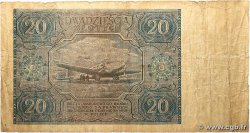 20 Zlotych POLOGNE  1946 P.127 B