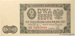 2 Zlote POLOGNE  1948 P.134 pr.NEUF