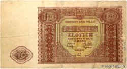 10 Zlotych POLOGNE  1946 P.126 TB