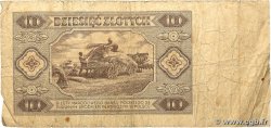 10 Zlotych POLOGNE  1948 P.136 B