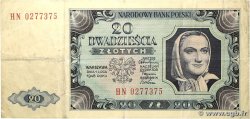 20 Zlotych POLOGNE  1948 P.137 TTB