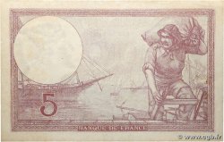 5 Francs FEMME CASQUÉE modifié FRANCIA  1939 F.04.11 SPL