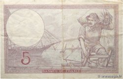 5 Francs FEMME CASQUÉE modifié FRANCE  1940 F.04.16 TTB+