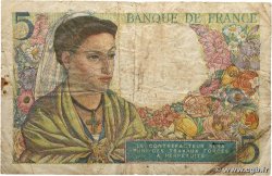 5 Francs BERGER FRANCE  1943 F.05.03 TB
