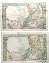 10 Francs MINEUR Lot FRANCE  1941 F.08.02 TTB