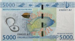 5000 Francs POLYNÉSIE, TERRITOIRES D