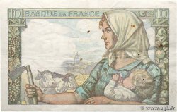 10 Francs MINEUR FRANCE  1942 F.08.05 TB+
