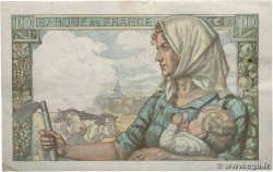 10 Francs MINEUR FRANCE  1943 F.08.07 TTB