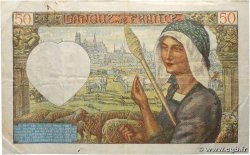50 Francs JACQUES CŒUR FRANCE  1941 F.19.17 TTB