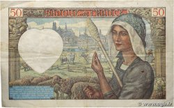 50 Francs JACQUES CŒUR FRANCE  1940 F.19.02 TTB