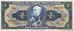 2 Cruzeiros BRÉSIL  1958 P.151a SPL