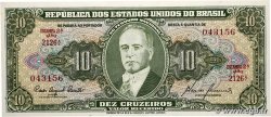 10 Cruzeiros BRÉSIL  1953 P.159f NEUF
