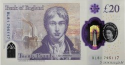 20 Pounds ENGLAND  2018 P.396 UNC
