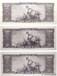5 Centavos sur 50 Cruzeiros Lot BRÉSIL  1966 P.184b NEUF