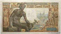 1000 Francs DÉESSE DÉMÉTER FRANCE  1943 F.40.17 TTB
