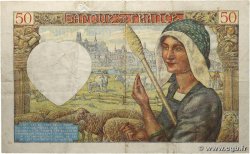 50 Francs JACQUES CŒUR FRANCE  1941 F.19.05 TTB