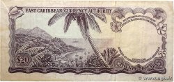 20 Dollars CARAÏBES  1965 P.15e TB+