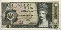 100 Schilling AUTRICHE  1969 P.146 TTB+