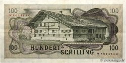 100 Schilling AUTRICHE  1969 P.146 TTB+