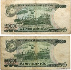 50000 Dong Lot VIET NAM   1990 P.111a TB