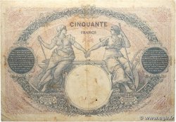 50 Francs BLEU ET ROSE FRANCE  1926 F.14.39 B+