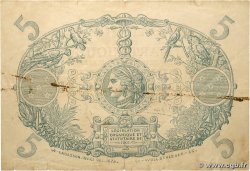 5 Francs Cabasson violet MARTINIQUE  1934 P.06 q.SPL