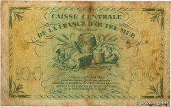 100 Francs MARTINIQUE  1946 p.25 VG