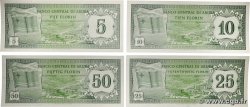 5 à 50 Florin Lot ARUBA   1986 P.01 à P.04 pr.NEUF