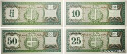 5 à 50 Florin Lot ARUBA   1986 P.01 à P.04 pr.NEUF