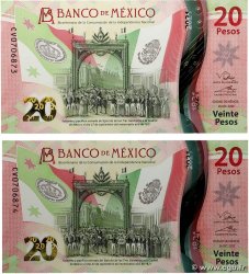 20 Pesos Commémoratif MEXICO  2022 P.132 FDC