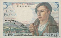 5 Francs BERGER FRANCE  1947 F.05.07