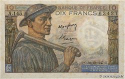 10 Francs MINEUR FRANCE  1947 F.08.18