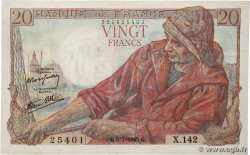 20 Francs PÊCHEUR FRANCE  1945 F.13.10