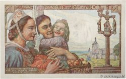 20 Francs PÊCHEUR FRANCE  1945 F.13.10 AU-