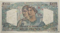 1000 Francs MINERVE ET HERCULE FRANCE  1950 F.41.33