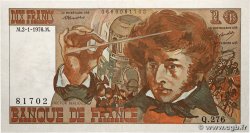 10 Francs BERLIOZ FRANCE  1976 F.63.16