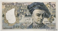 50 Francs QUENTIN DE LA TOUR FRANCE  1976 F.67.01