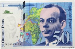 50 Francs SAINT-EXUPÉRY FRANCE  1993 F.72.02