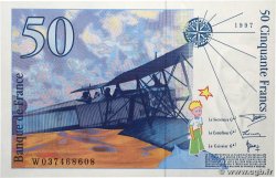 50 Francs SAINT-EXUPÉRY modifié FRANCE  1997 F.73.04 UNC