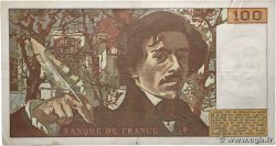 100 Francs DELACROIX FRANCE  1978 F.68.03 VF-
