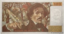100 Francs DELACROIX modifié FRANCE  1987 F.69.11 XF